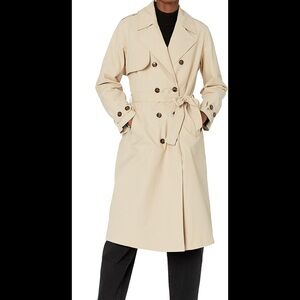 The drop women’s Beige Trench Coat with Belt